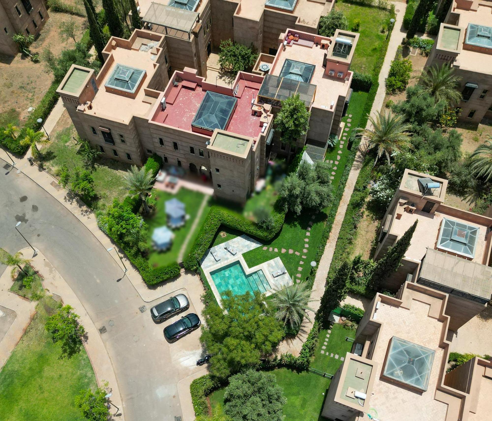 Villa Riad Sultana - Piscine Privee Marrakesh Exterior foto