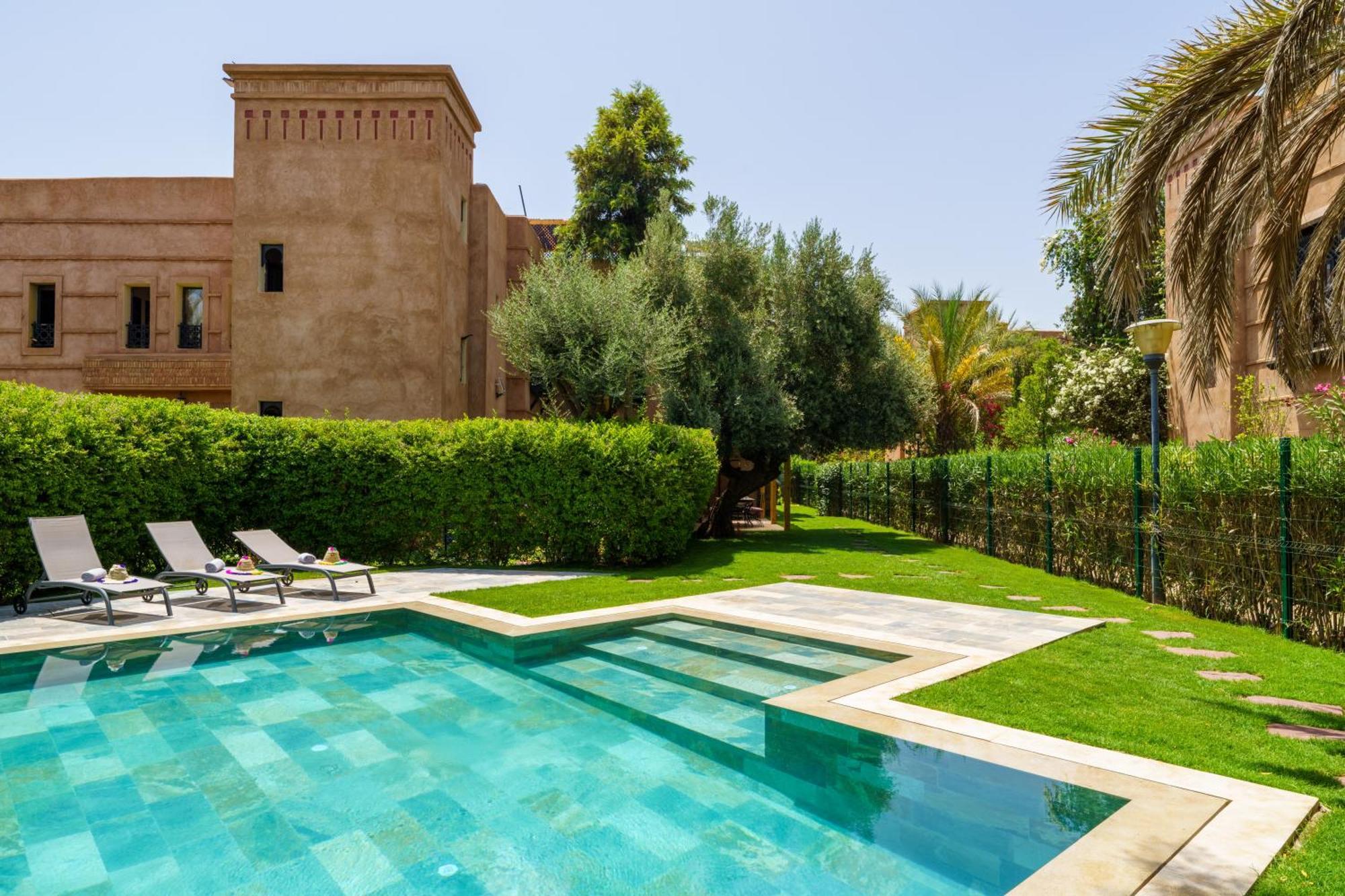 Villa Riad Sultana - Piscine Privee Marrakesh Exterior foto