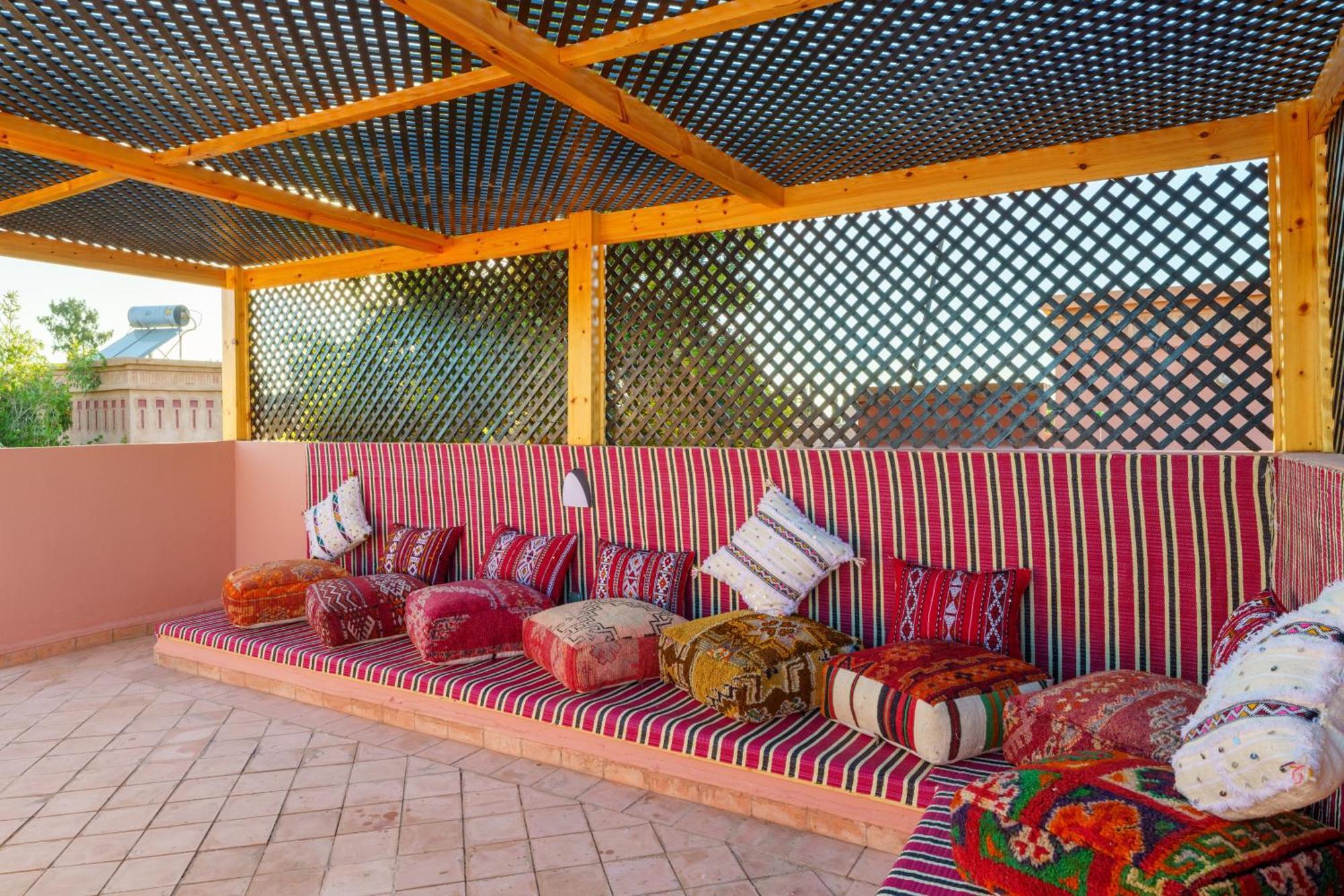 Villa Riad Sultana - Piscine Privee Marrakesh Exterior foto