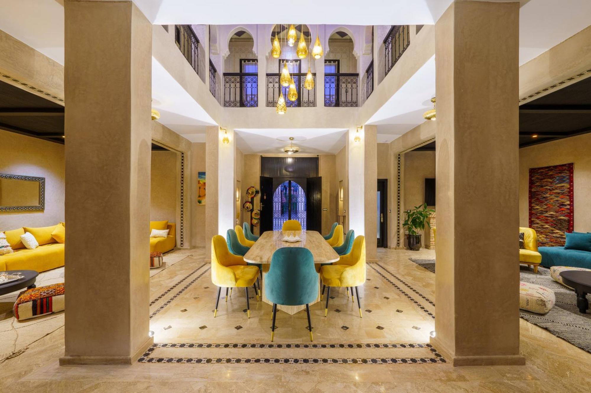 Villa Riad Sultana - Piscine Privee Marrakesh Exterior foto