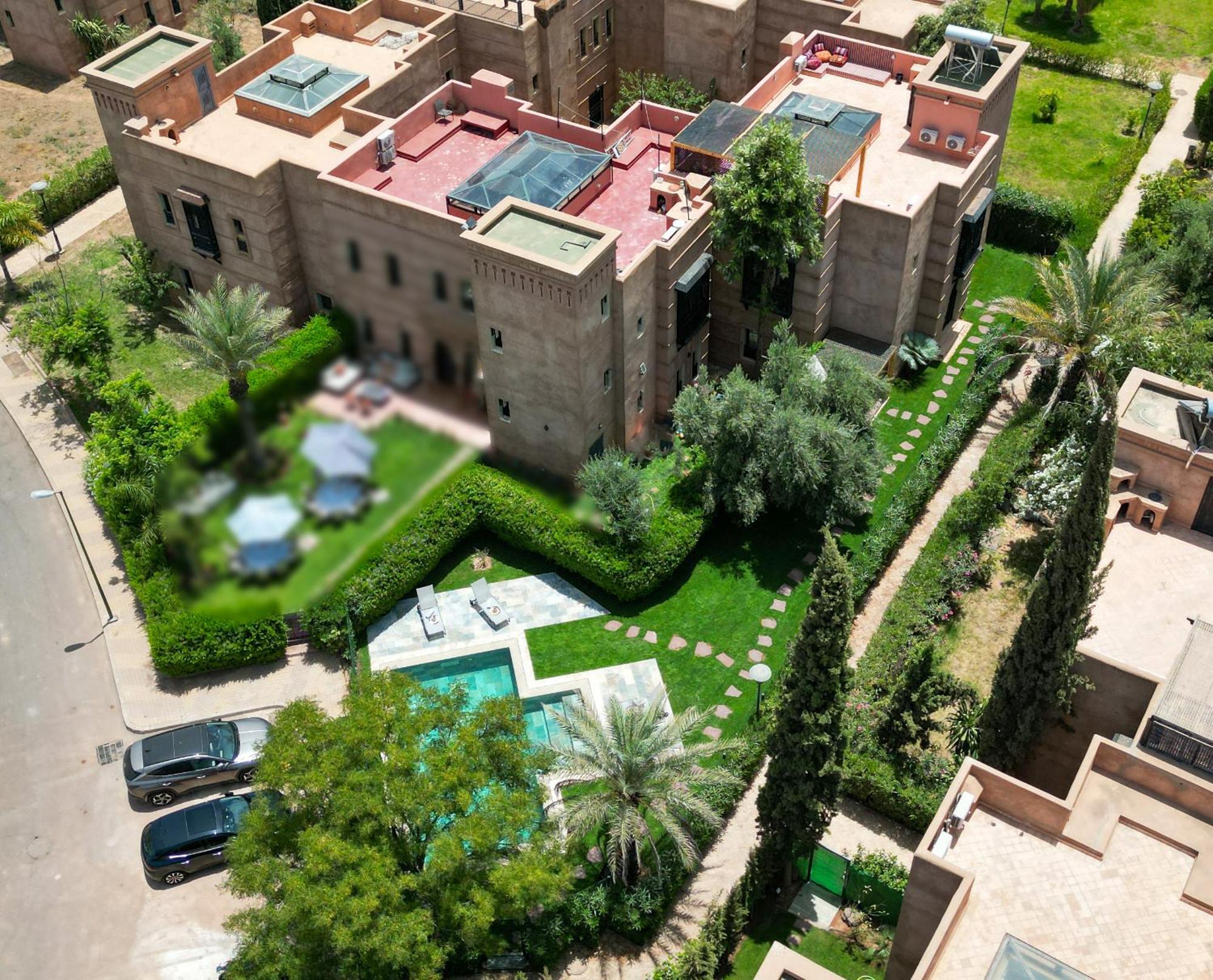 Villa Riad Sultana - Piscine Privee Marrakesh Exterior foto